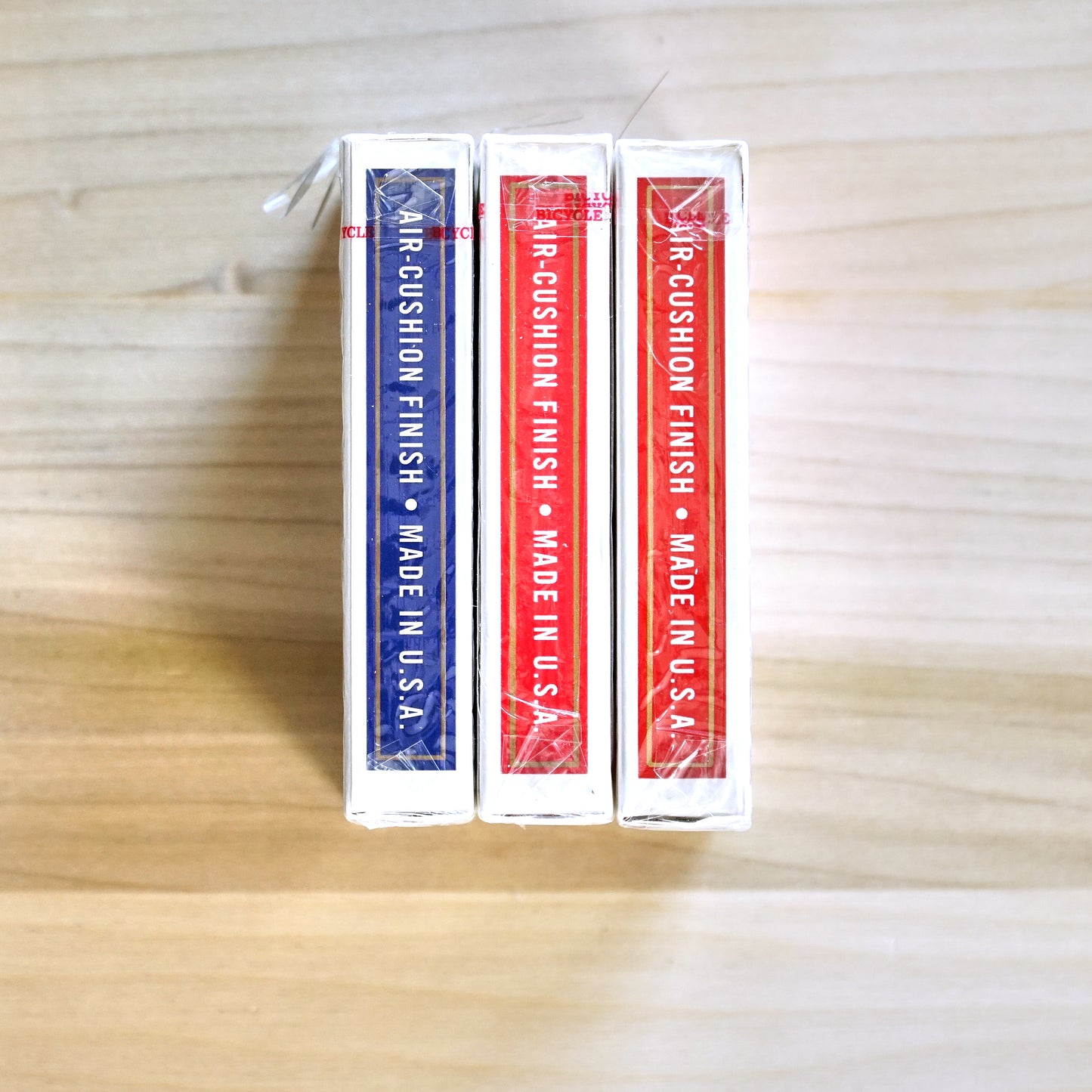 Bicycle Playing Cards - 3 Deck Advertisement Set - Blue Seal - Ohio