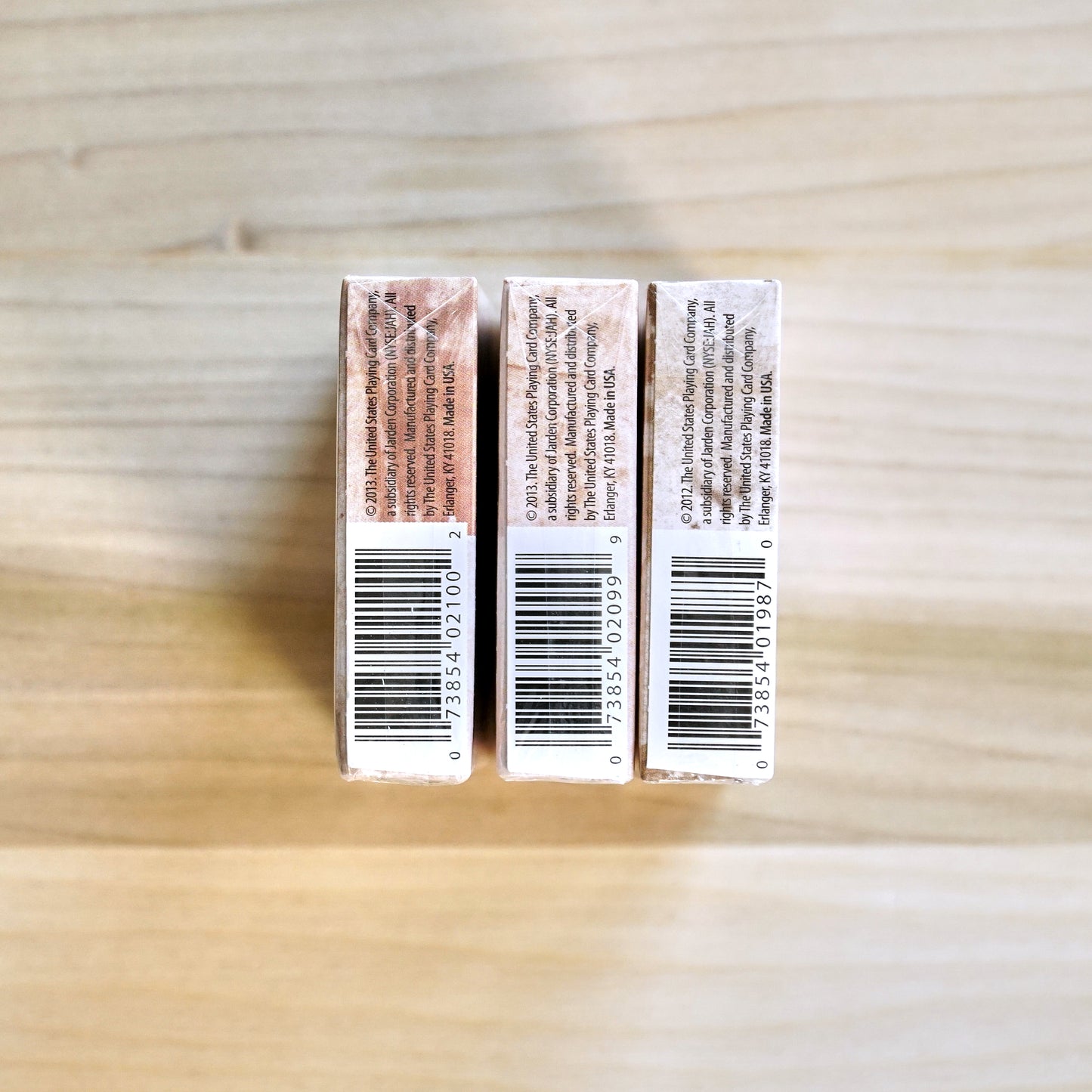 Bicycle Expert Back Playing Cards - 3 deck set