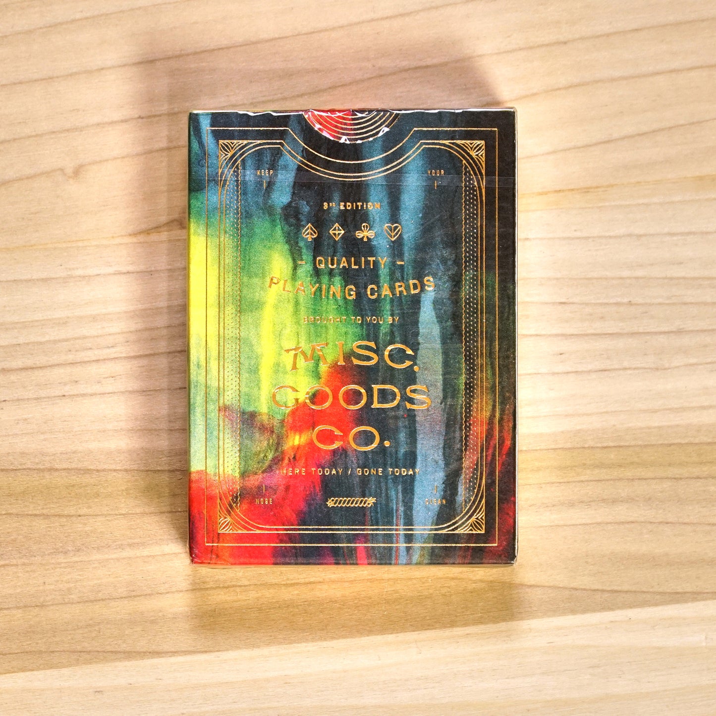 Misc. Goods Co. Playing Cards Cina 3rd Edition 2014