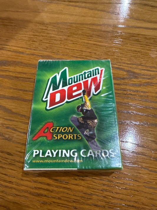 Mountain Dew Playing Cards