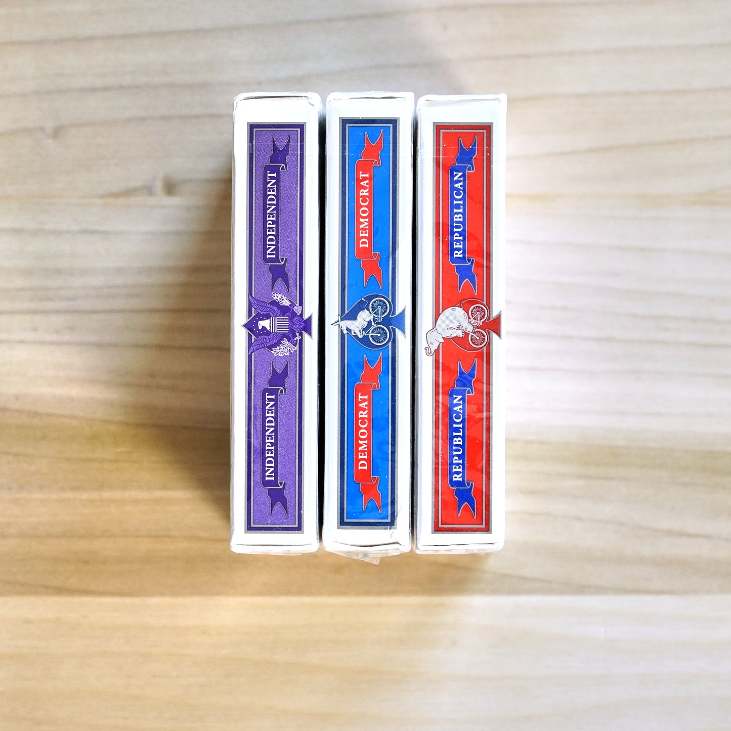Bicycle 2008 Election Edition Playing Cards - 3 Deck Set - Blue Seal
