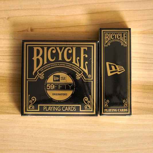 Bicycle New Era Playing Cards - 59Fifty Round and New Era Thin
