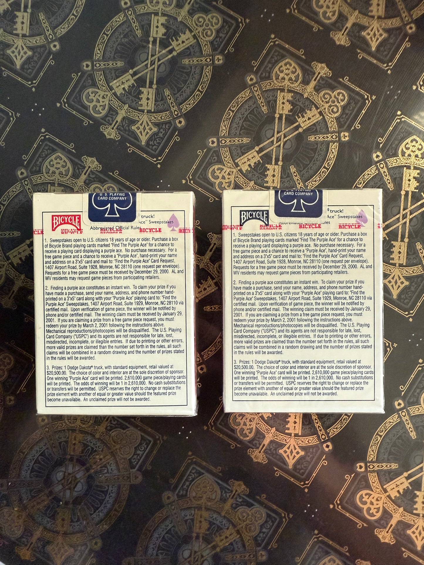 Bicycle Dodge Dakota Promo Playing Cards