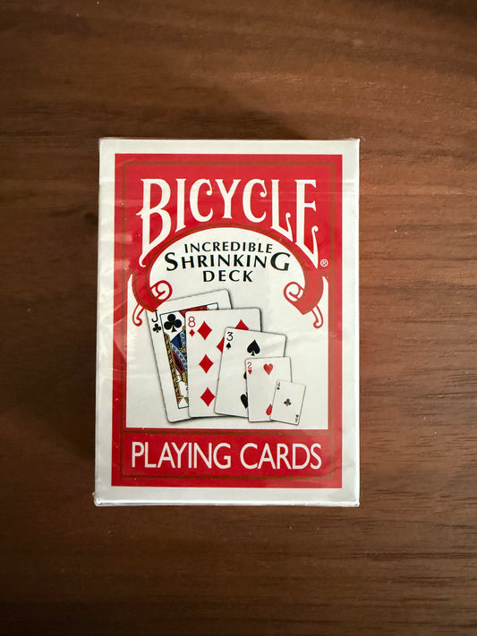 Bicycle Incredible Shrinking Deck Playing Cards