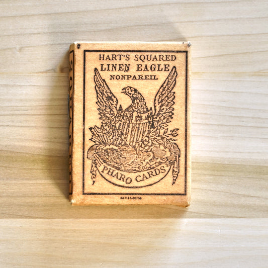 Hart's Squared Linen Eagle Pharo Cards
