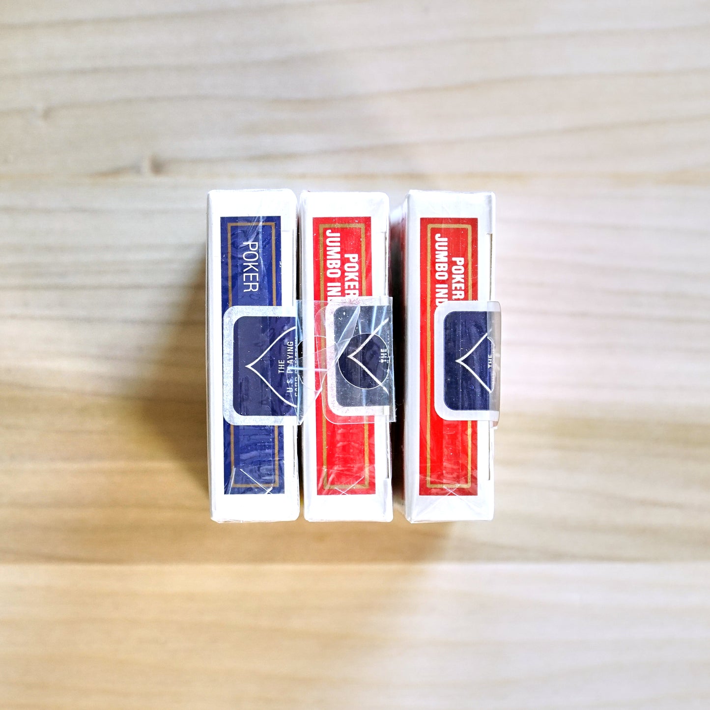 Bicycle Playing Cards - 3 Deck Advertisement Set - Blue Seal - Ohio