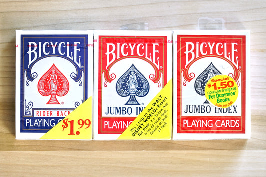 Bicycle Playing Cards - 3 Deck Advertisement Set - Blue Seal - Ohio