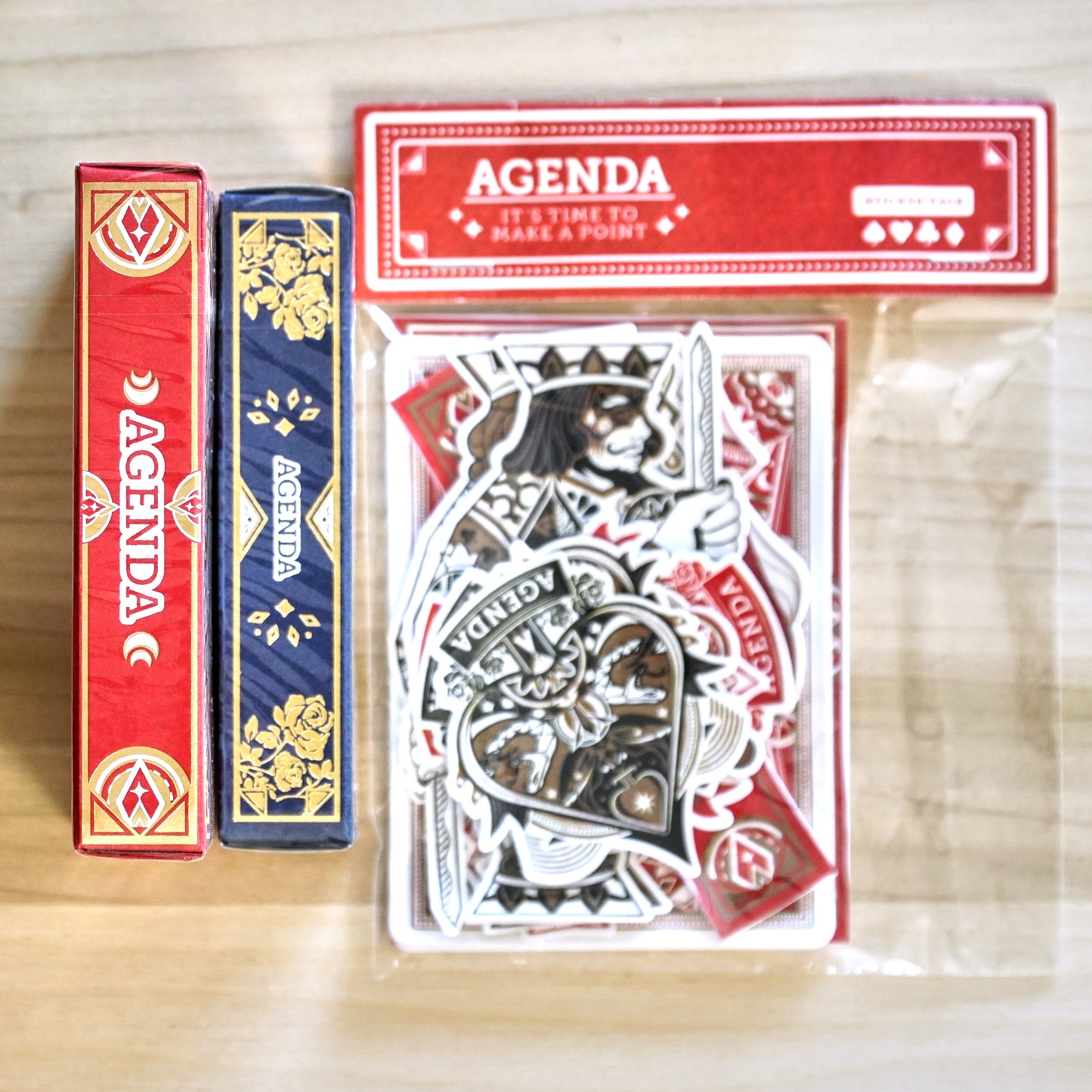 Agenda Playing Cards - 2 Deck Set