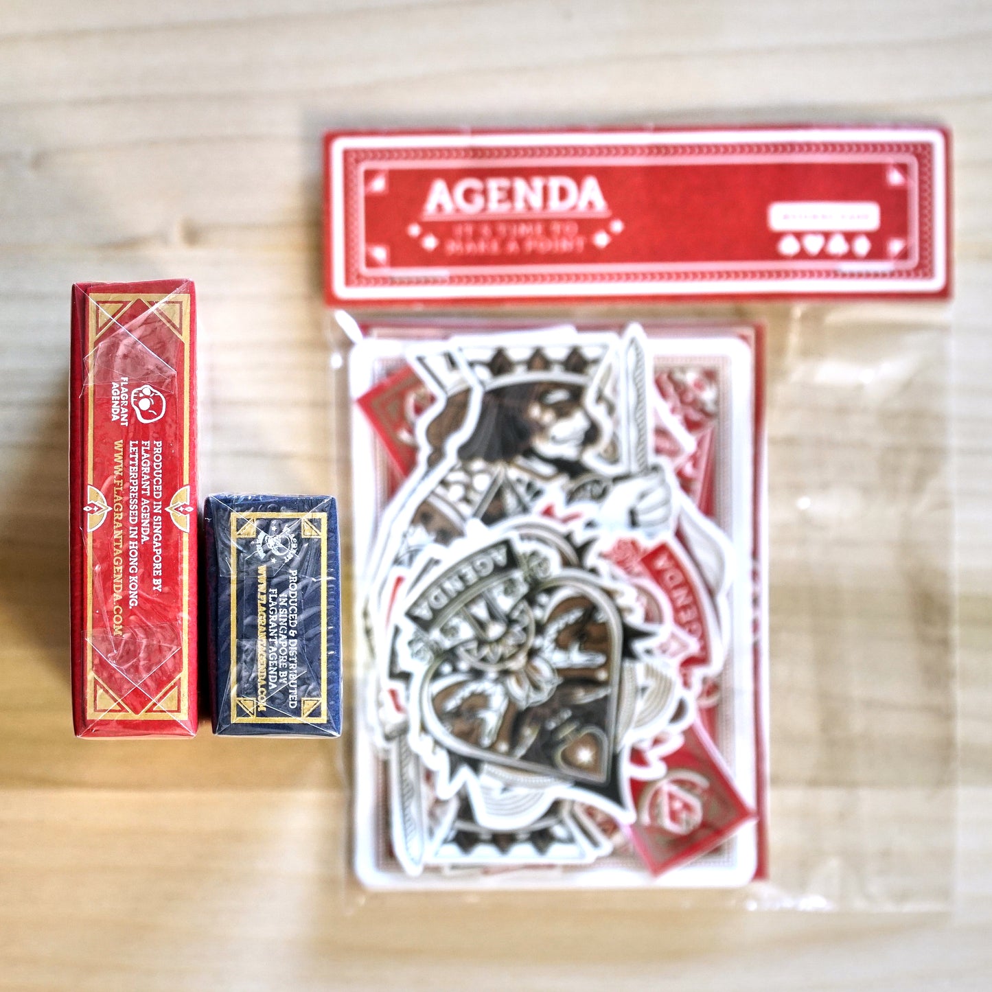 Agenda Playing Cards - 2 Deck Set