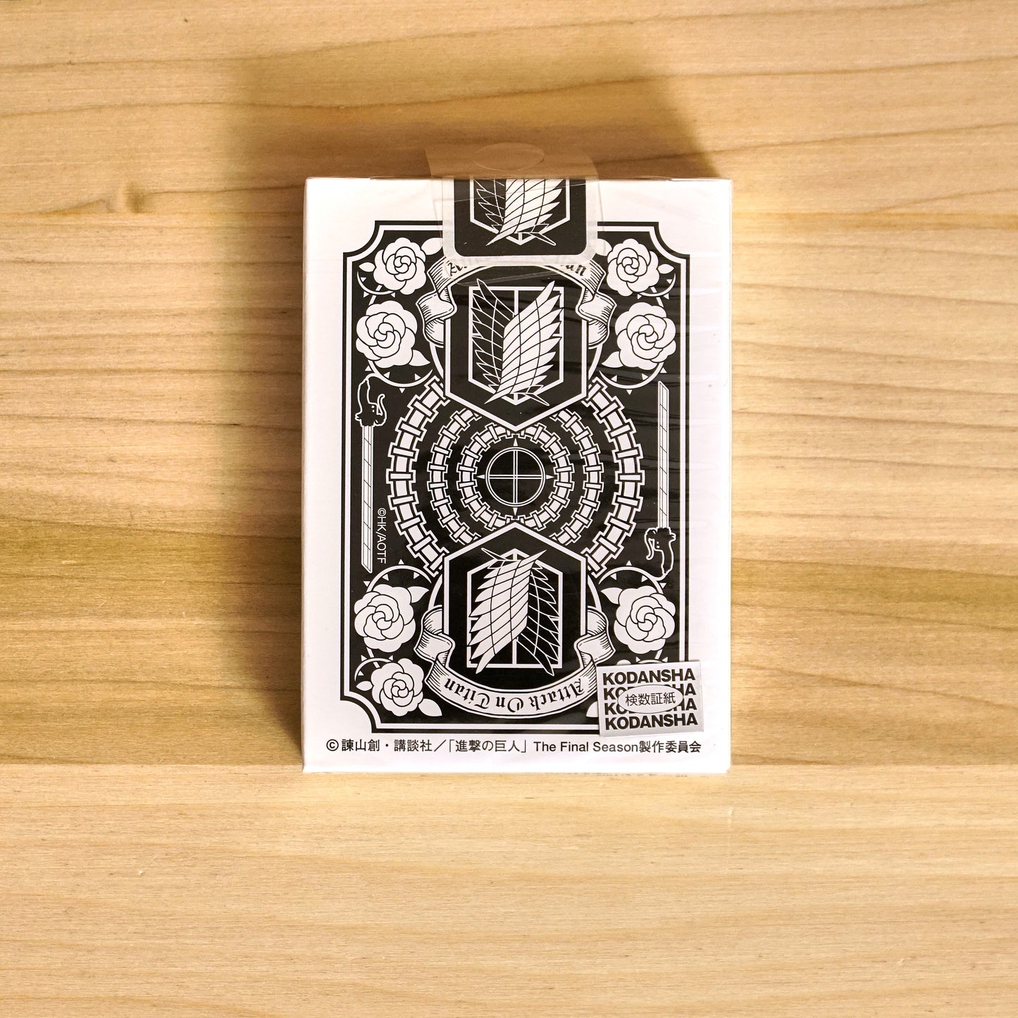 Bicycle Attack on Titan Playing Cards