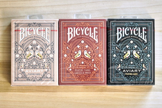Bicycle Aviary Playing Cards - 3 Deck Set