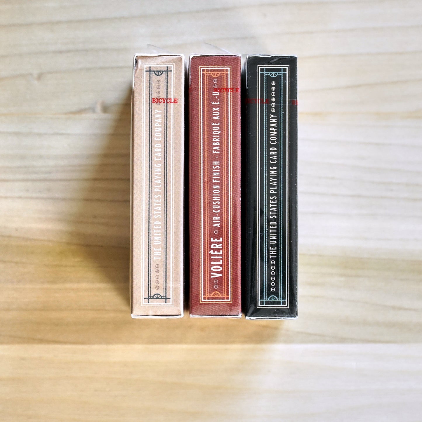 Bicycle Aviary Playing Cards - 3 Deck Set