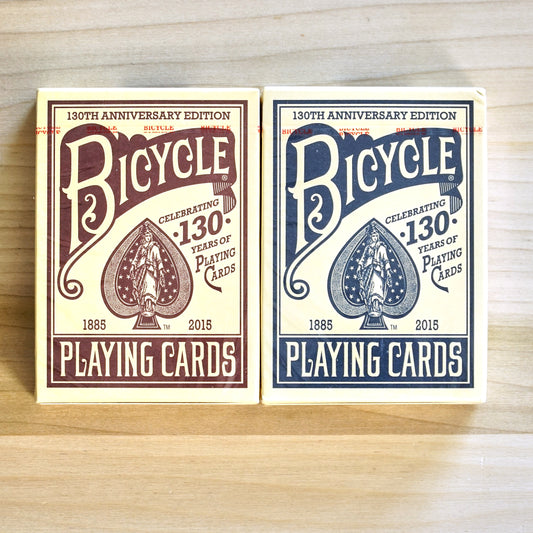 Bicycle 130 Years Playing Cards - 2 Deck Set