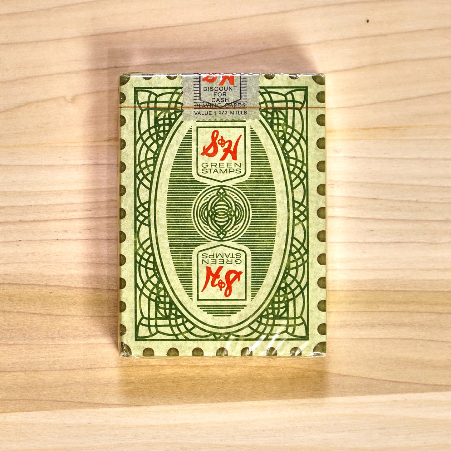 S&H Discount For Cash Playing Cards