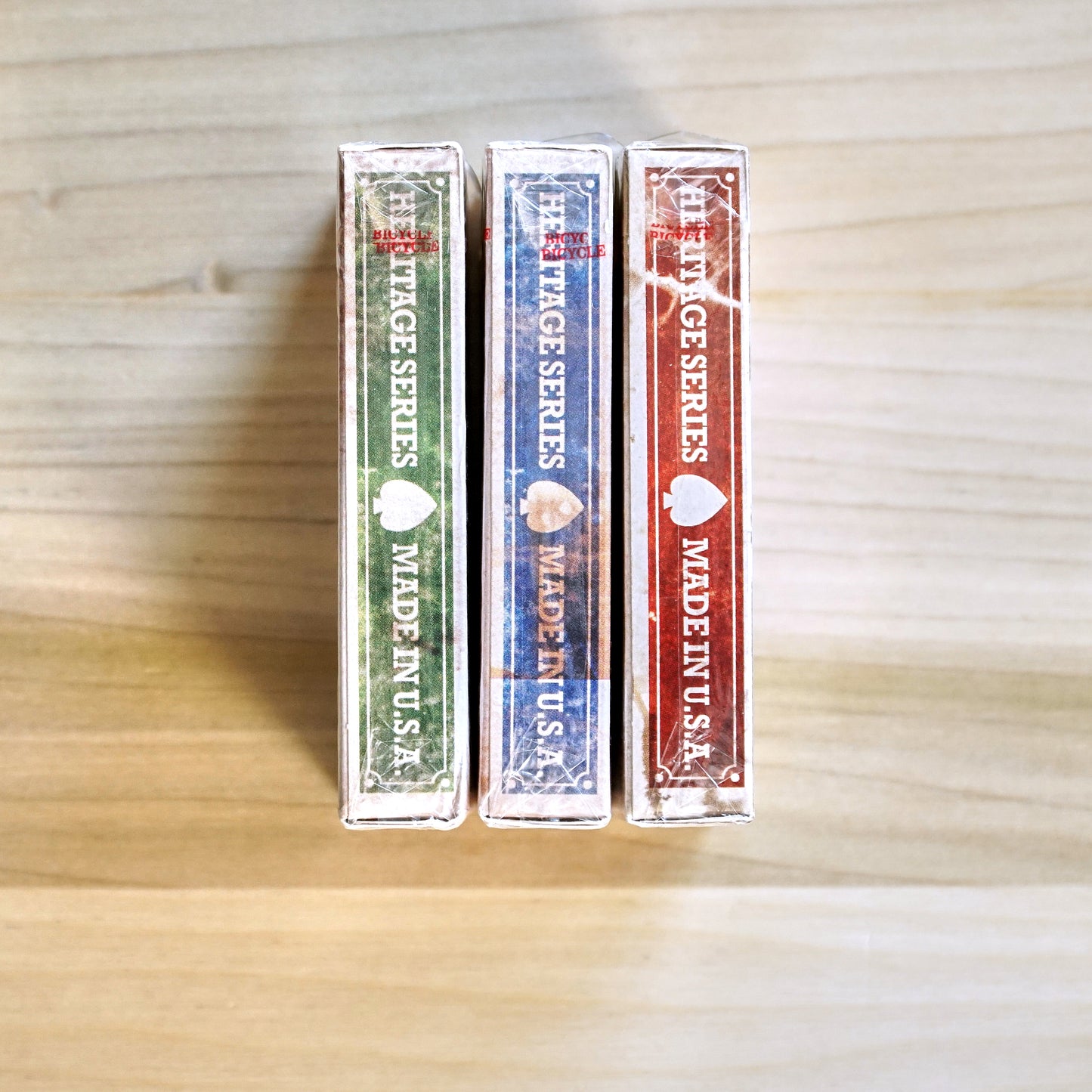 Bicycle Expert Back Playing Cards - 3 deck set