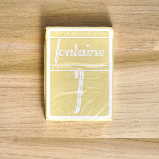 Fontaine Horchata Edition Playing Cards