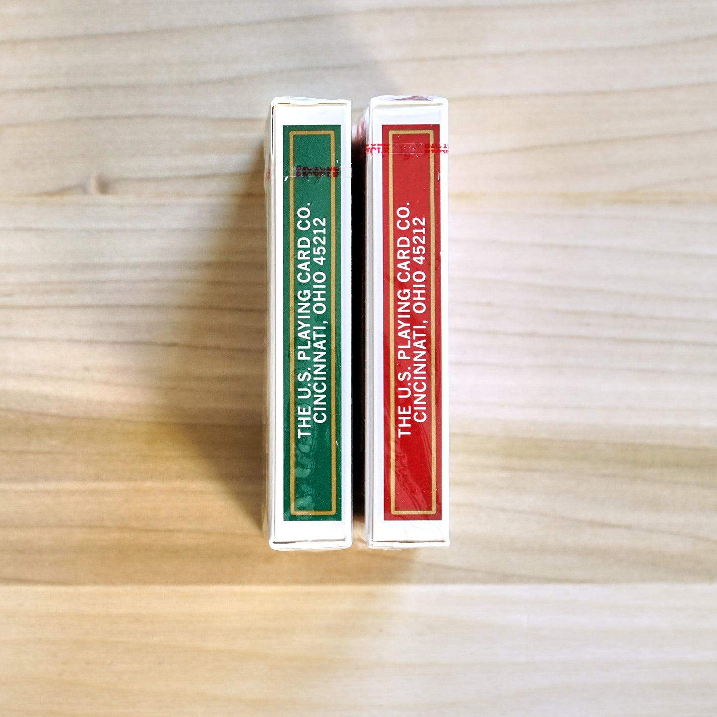 Bicycle Holiday Back Playing Cards - Red Seal