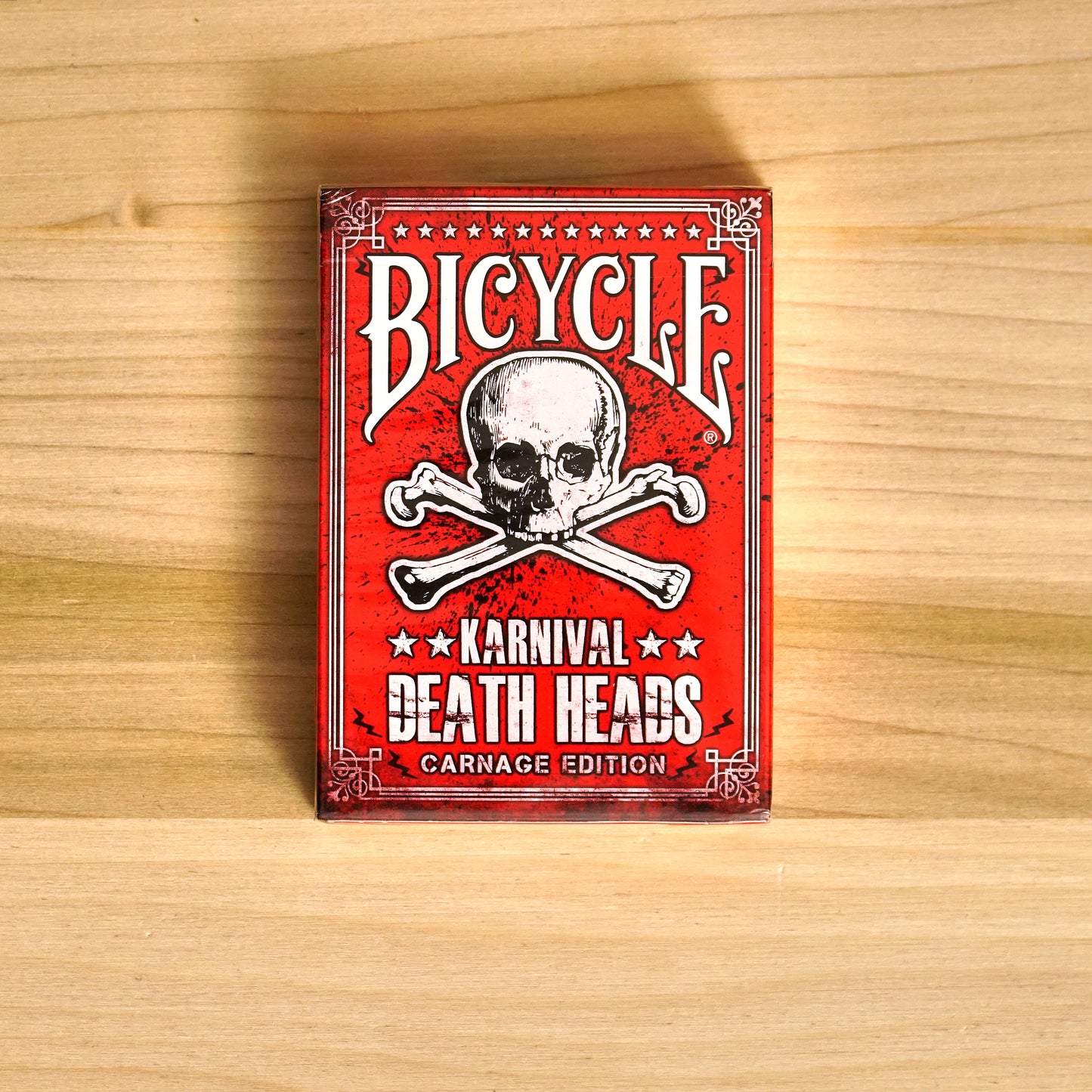 Bicycle Karnival Death Heads Playing Cards