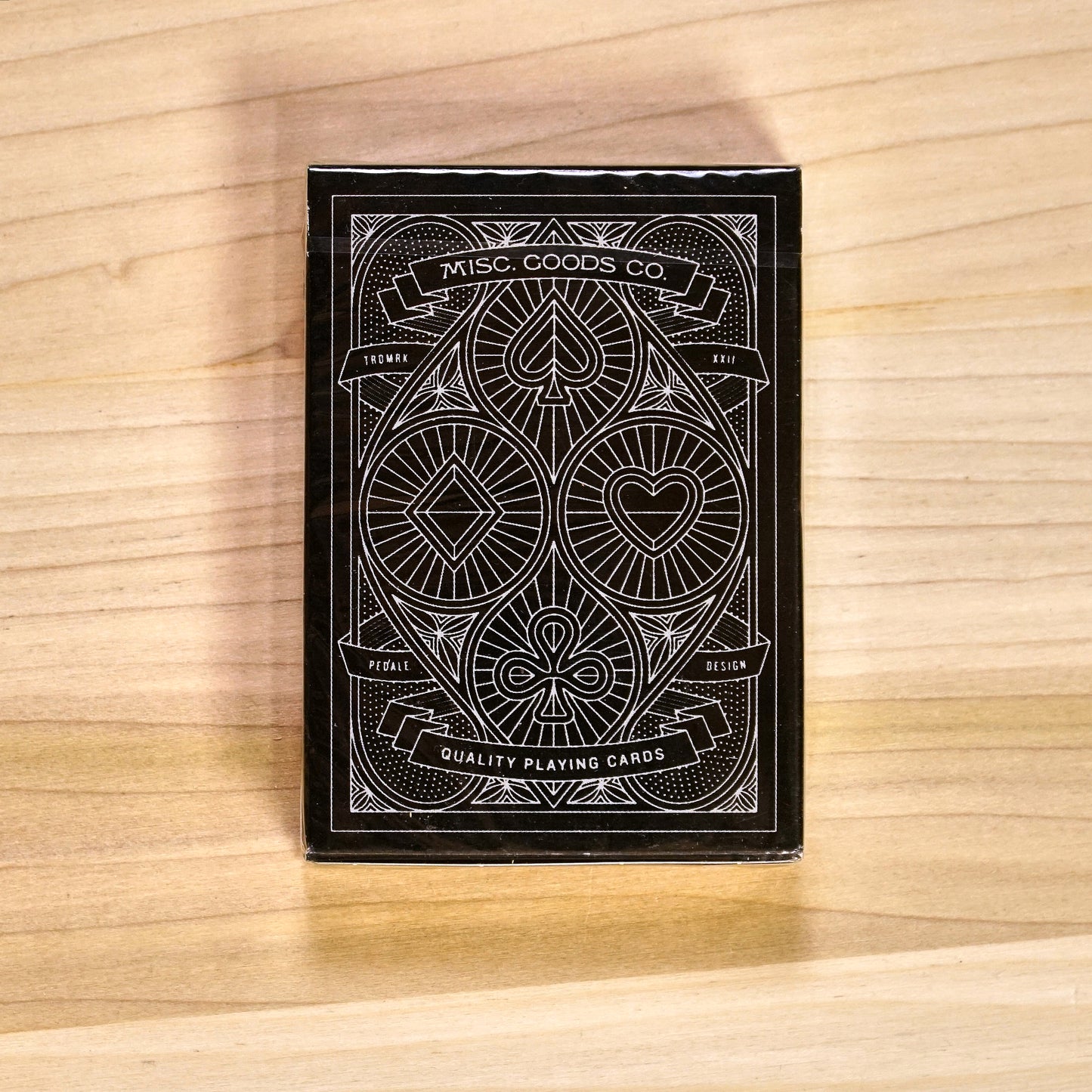Misc. Goods Playing Cards - 2012 Black 3rd Edition