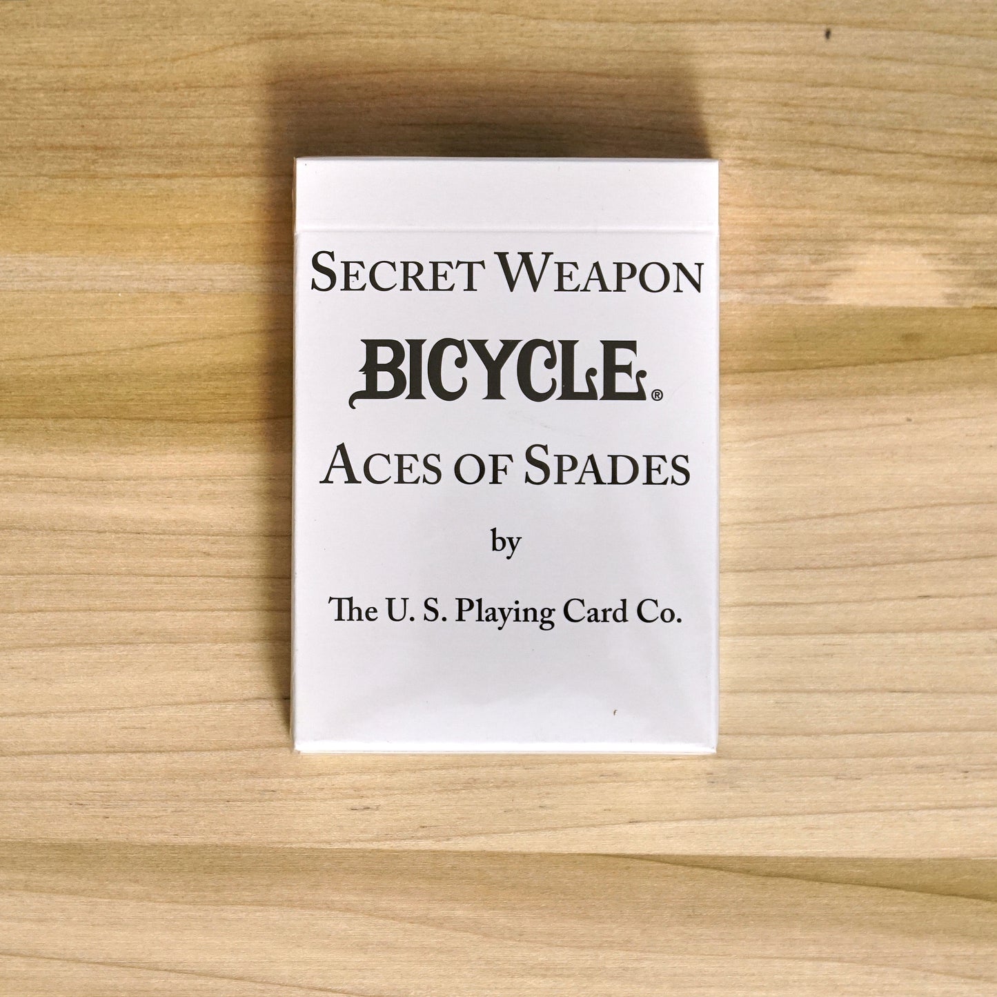 Bicycle Secret Weapon Ace of Spades Playing Cards