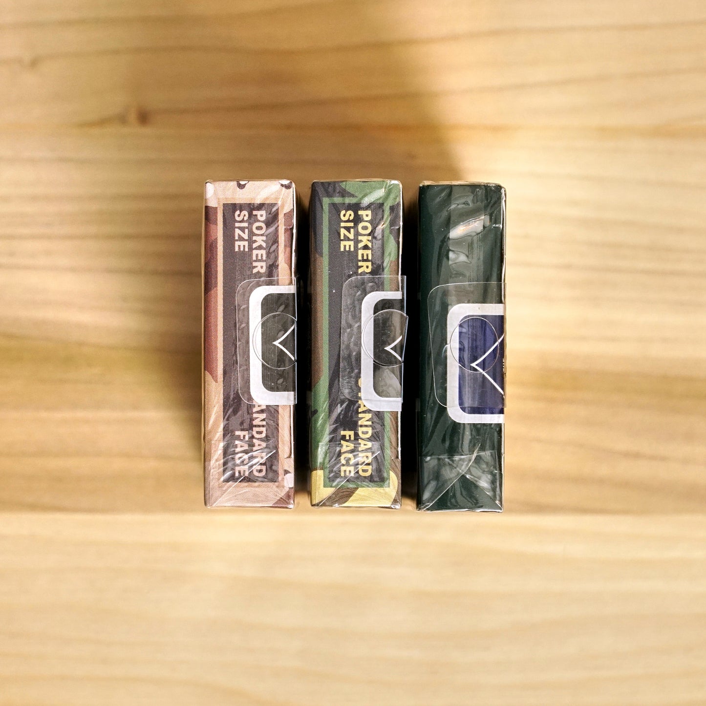 Bicycle Tactical Field Playing Cards - Set of 3 V1 Blue Seal and V2 Black Seal